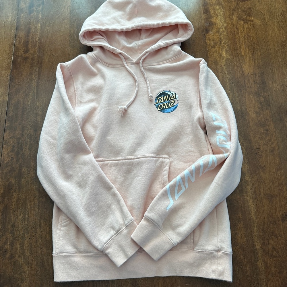 Santa Cruz Skateboards Pink Hoodie